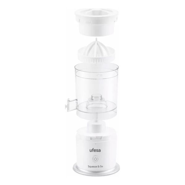 Exprimidor A Bateria Ufesa Squeeze & Go 220ml 45w Color Blan - Imagen 4
