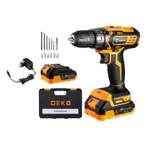Taladro Deko Atornillador 10mm 40nm 20v C/bat 2x1.5ah Y Carg