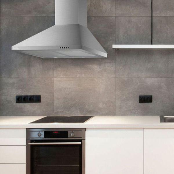 Campana De Cocina Xion Extractor 60 Cm En Acero Inox Kirkor - Imagen 2