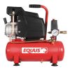 Compresor 1.5hp 10 Litros Premium Equus 8 Bar Kirkor - Imagen 2