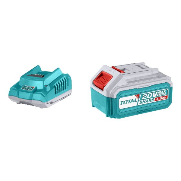Set 1 Batería 4.0ah 20v + Cargador Industrial