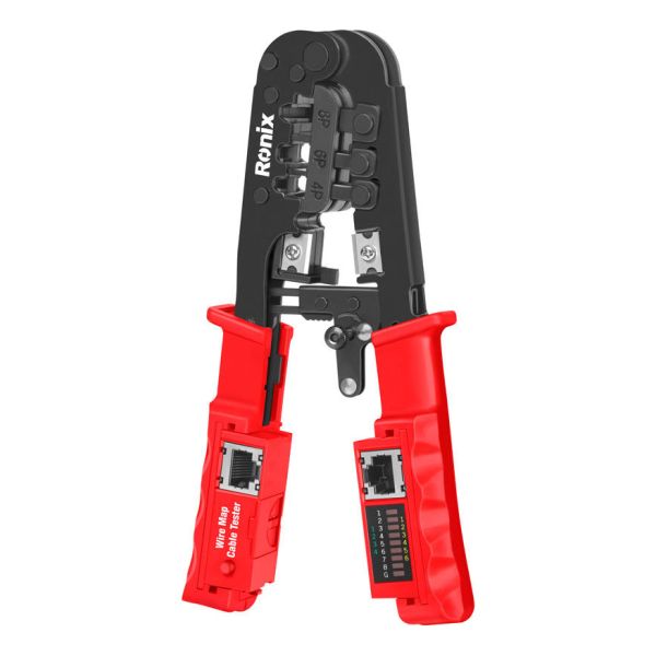 Alicate Para Terminales Modulares Con Probador Ronix