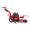 Zanjadora Zanja Canaletas Motor Loncin 7hp Ancho 100mm