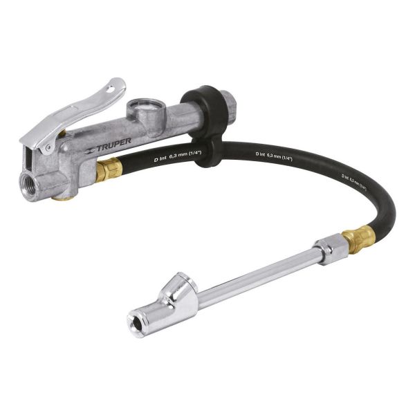Inflador Doble Para Neumatico Con Calibrador 68.9kpa 120psi