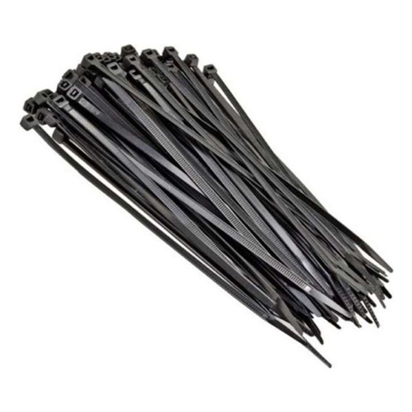 Collarín Negro Uv, 3,6x300mm, 100 Unidades