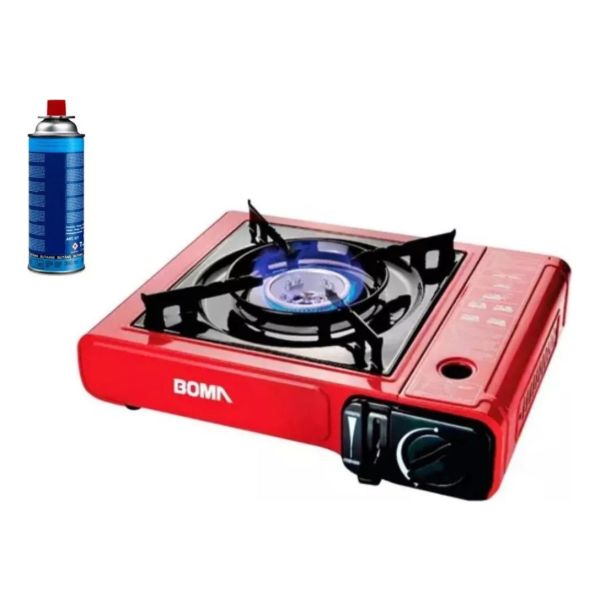 Anafe Cocinilla Portatil Gas Butano Con Incl Recarga Camping