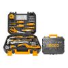 Kit Set 120 Caja De Herramientas Mano Ingco Hkthp21201
