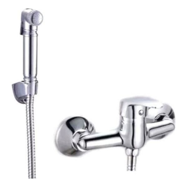 Ducha Higienica Mezcladora Monocomando 10cm Rimontti