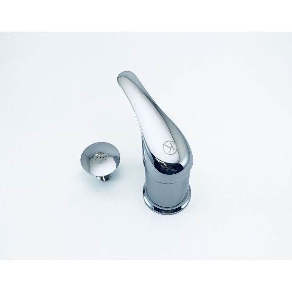 Monocomando Bidet Sin Transferencia Cromo Kirkor - Imagen 4