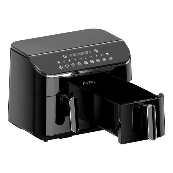 Freidora Sin Aceite Dual 4+4l Digital Rotel 2800w - Imagen 2