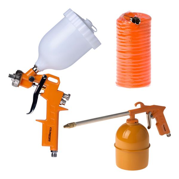 Compresor 25 Lts - Lc-2025bk - Lusqtoff - Con Kit De Pintura - Imagen 2