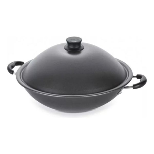 Olla Wok Starflon Paris Negro Tramontina