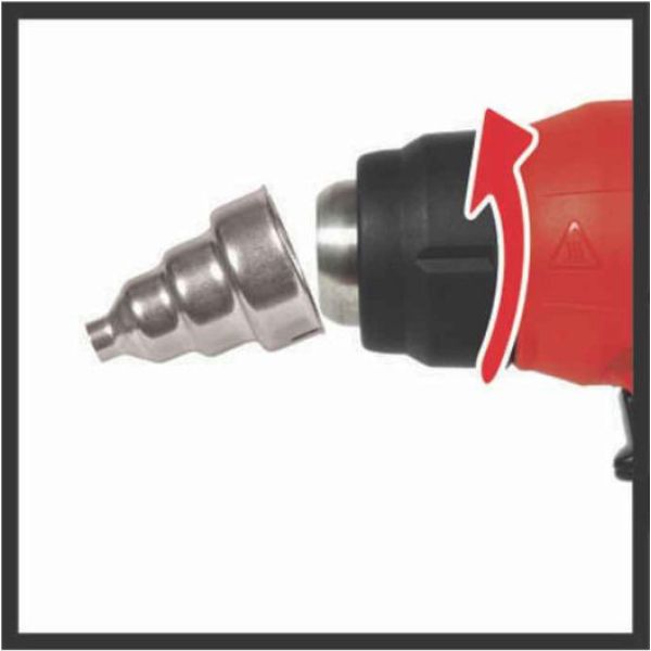 Pistola De Calor Einhell A Batería Te-ha 18 Li-solo Kirkor - Imagen 4