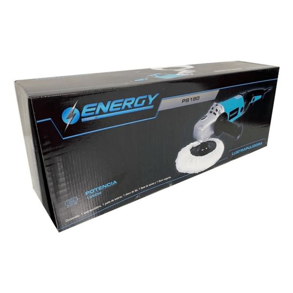 Lustra Pulidora Energy 1350w Capacidad 180mm 7'' Ps180 - Imagen 3