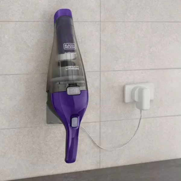 Aspiradora De Mano Black + Decker 7,2v Litio Seco + Cepillo - Imagen 5