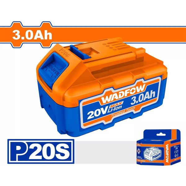 Bateria 20v 2ah Wadfow P20s Wlbp520 - Imagen 2