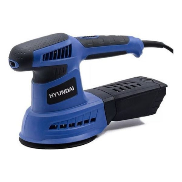 Lijadora Roto Orbital Hyundai 125mm 480w Color Azul Marino F - Imagen 2