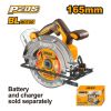 Sierra Circular 20v Bateria P20s 165mm Ingco Csli1652 - Imagen 2