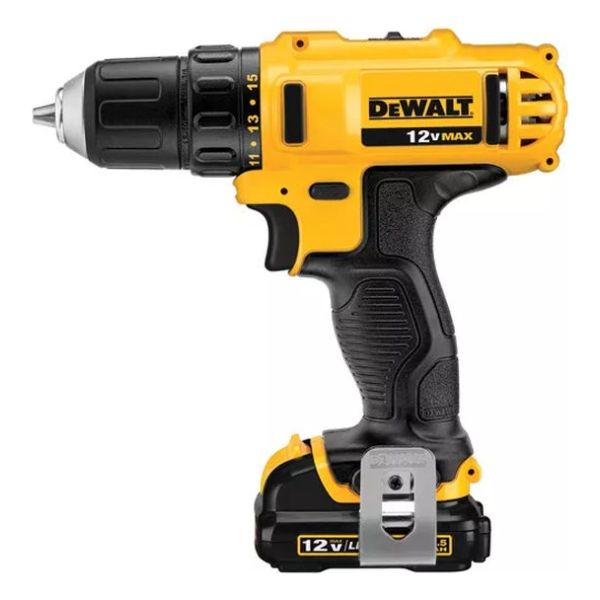 Taladro Atornillador Inalámbrico De 10mm Dewalt Dcd710 12v 1