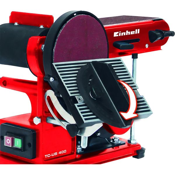 Lijadora De Banda Einhell Tc-us 400 Y Disco Combinada 375w K - Imagen 4