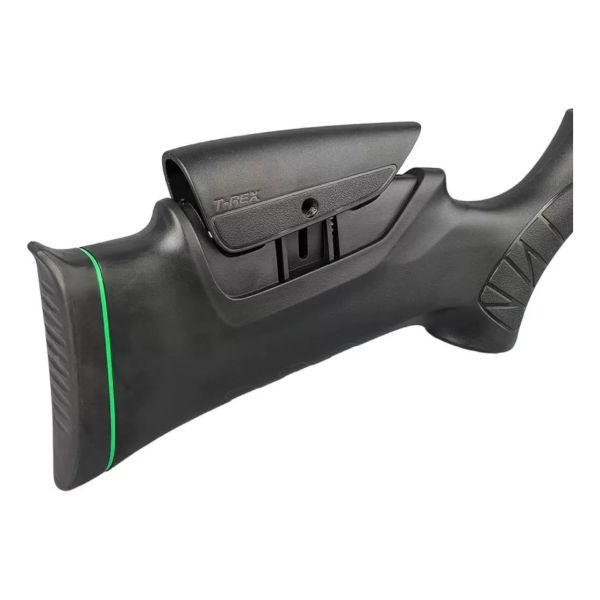 Rifle Chumbera Pcp T-rex 6,35mm + Inflador + Mira 3-9x40 Ben - Imagen 4