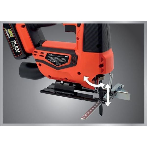 Sierra Caladora Bateria Inalambrica 18v Dowen Pagio Flex One - Imagen 2