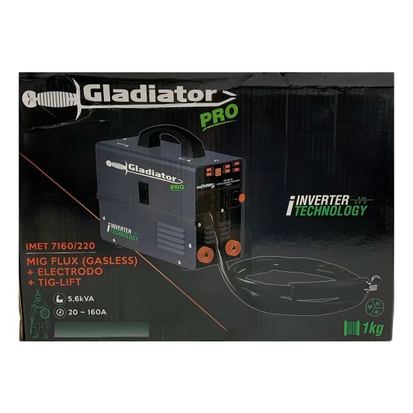Soldadora Gladiator Pro Imet7160 Mig 160amp Con Y Sin Gas - Imagen 9
