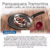 Panquequera Sarten Tramontina Teflon Antiadherente 22cm Roja - Imagen 4