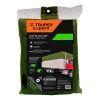 Lona Truper Super Reforzada 5 X 6 M Verde Olivo Uso Rudo - Imagen 2