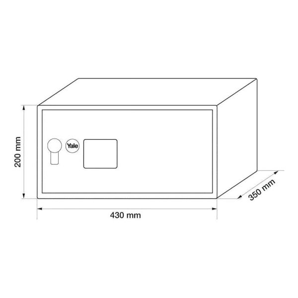 Caja Fuerte / Cofre Electrónico Yale Laptop - Imagen 3