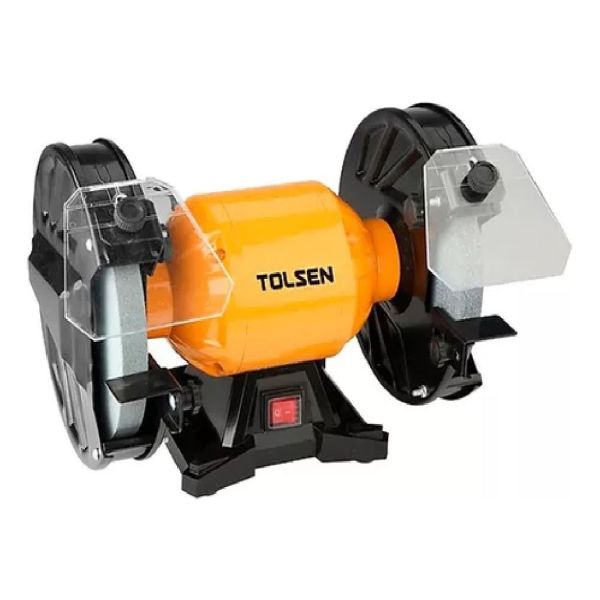 Amoladora Banco Tolsen 8 79648 350w Ferreteria Color Naranja