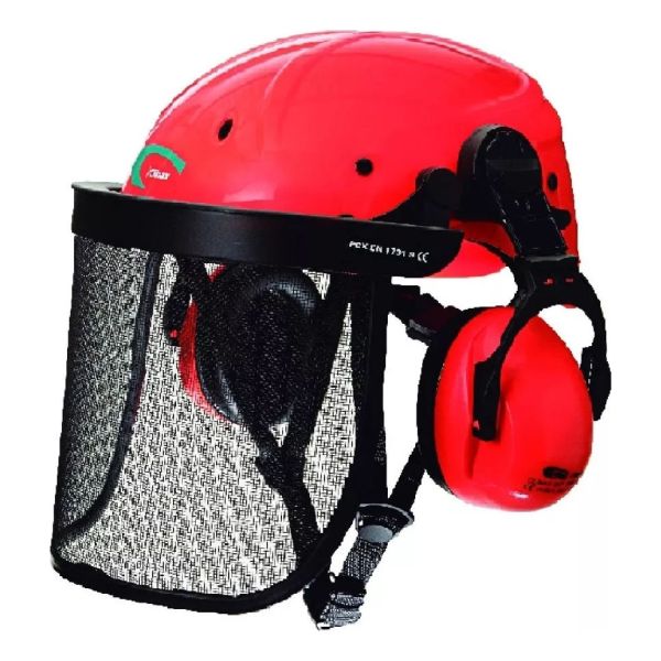 Casco C/malla Metál Y Protect Audit Trab Altura Climax 437