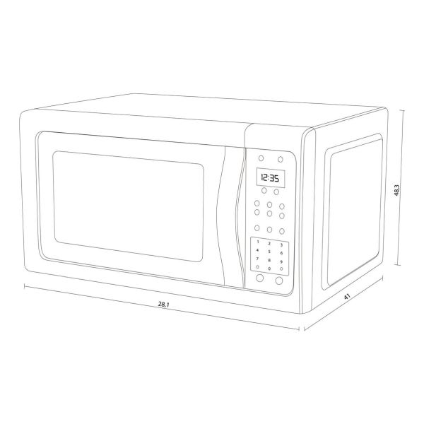 Microondas Con Grill Whirpool Whirlpool 25 Litros Kirkor - Imagen 2
