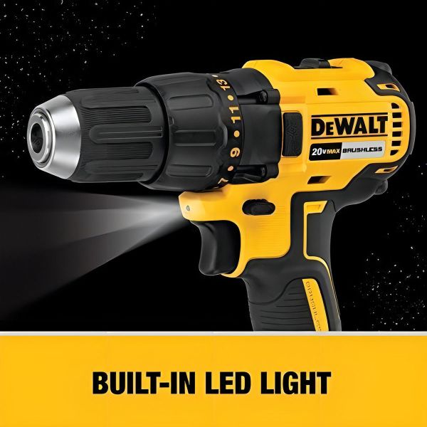 Taladro Atornillador Dewalt S/carbones 20v 2 Baterias Dcd777 - Imagen 4