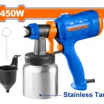 Equipo Pistola De Pintar 450w Tacho Metal Wadfow Weg1a02 - Imagen 2