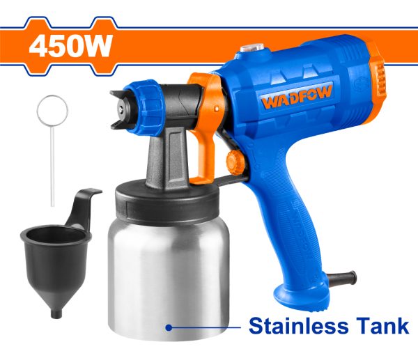 Equipo Pistola De Pintar 450w Tacho Metal Wadfow Weg1a02 - Imagen 2