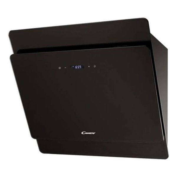 Campana Candy Negra Tactl Luz Led Cvma60n - Imagen 2