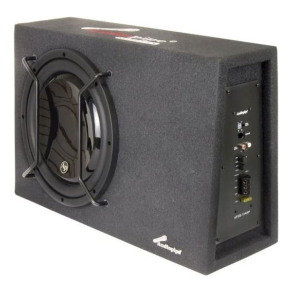 Subwoofer Slim Audiopipe Slim 12 Amplificada 600w Camioneta