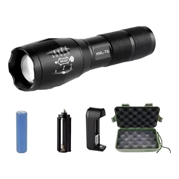 Linterna Táctica Recargable Led Kirkor