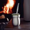Mate Tramontina Plateado En Acero Inoxidable 240ml Kirkor - Imagen 2