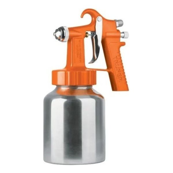 Pistola Para Pintar Truper Con Vaso Aluminio Pipi-27 Kirkor