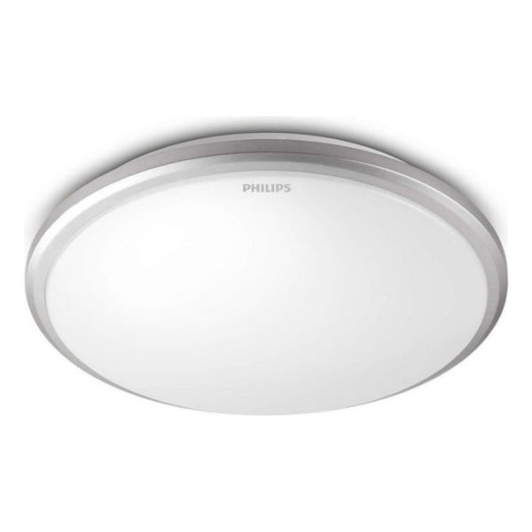 Plafón Led De Aplicar Niquel 12w 2700k - Philips Ph9245