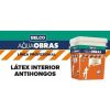 Pintura Latex Interior 4 Litros Belco Aqua Obras Profesional - Imagen 2