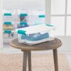 Caja Plástica Transparente Con Tapa, 6 Litros - Imagen 3