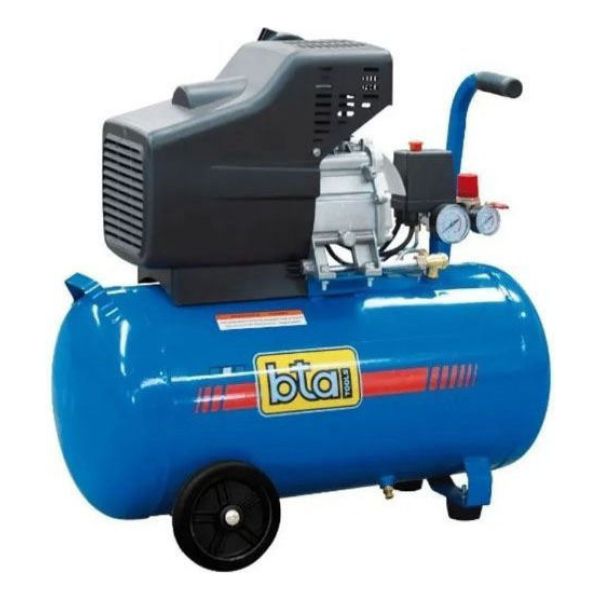 Combo Compresor 50 Litros Motor 2 Hp Bta + Kit 5 Piezas - Imagen 3