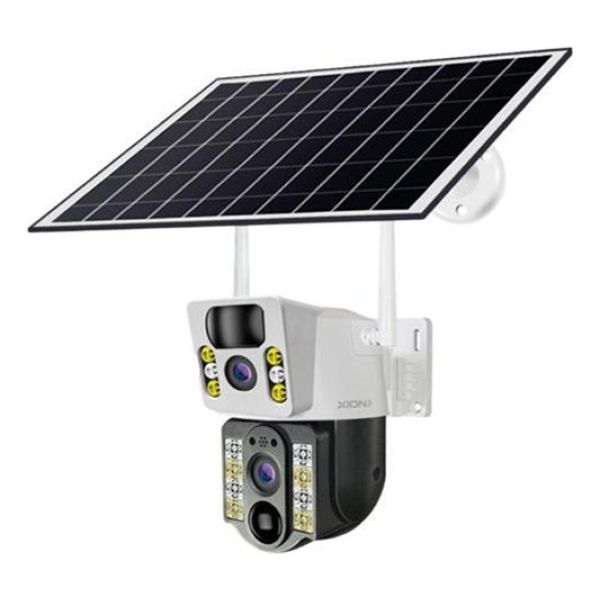 Cámara Solar Smart Wifi Exterior Doble Camara Recargable