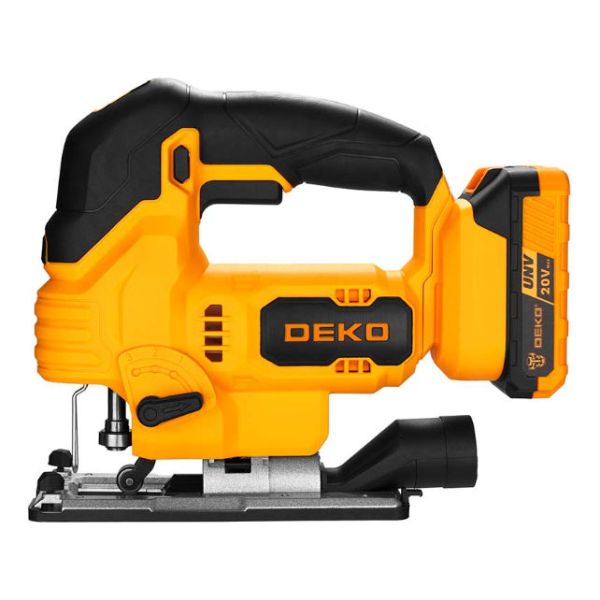 Sierra Caladora Deko 20v C/bat. 2.0ah Y Carg. Dkjs20q1y-s2 K - Imagen 2