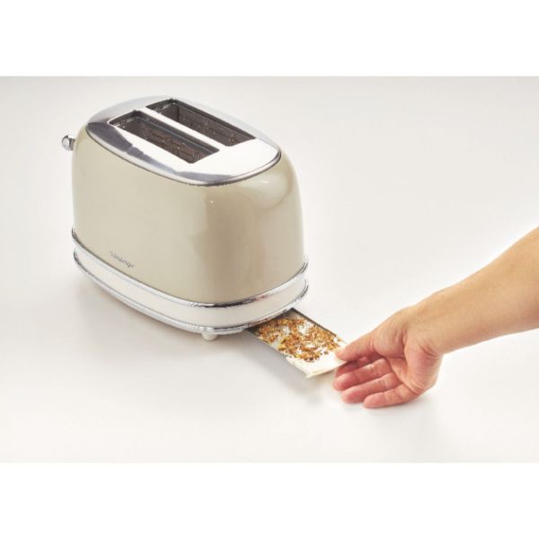 Tostadora Vintage Ariete Sin Pinza - Color Beige - Imagen 3