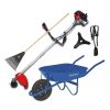 Bordeadora Desmalezadora Pro 52cc + Carretilla Kit Jardinero