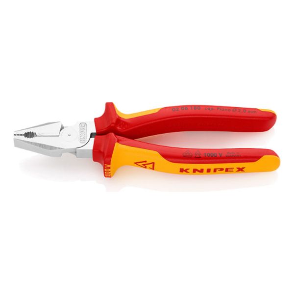 Pinza Alicate Universal Aislada 1000v 180mm - Knipex Kn0215